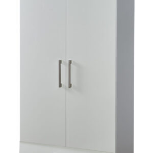 Destiny 2 Door 2 Drawer Wardrobe white (CDOT)