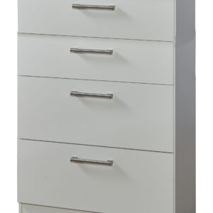Destiny 4 Drawer wide/deep chest white (34DD)