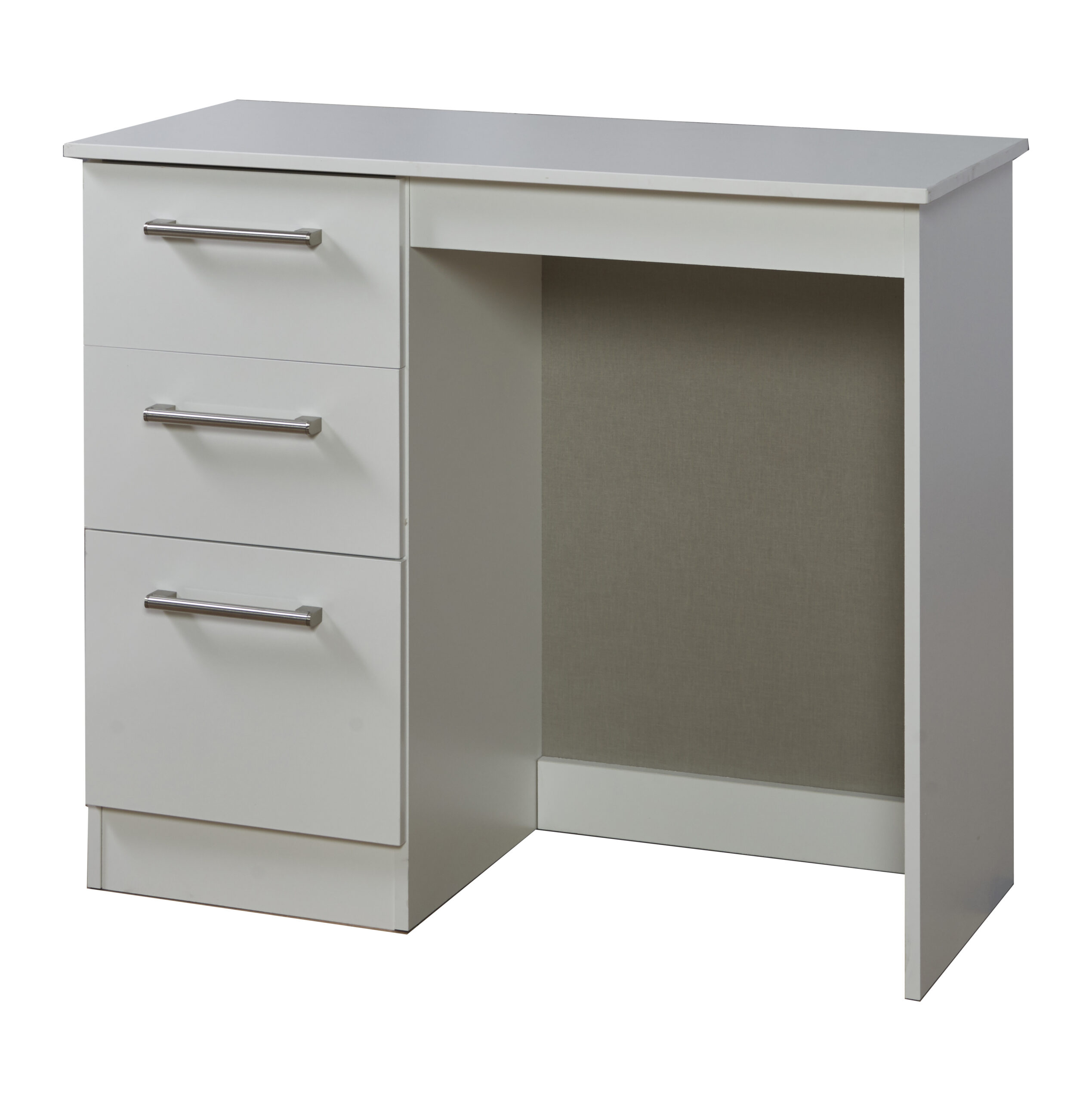 Destiny 3 Drawer Dressing Table white (DTs)
