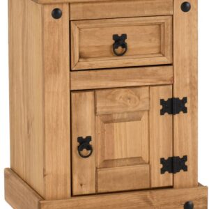 Corona 1 Door 1 Drawer Bedside chest (1DS)