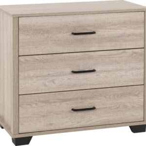 Oliver Bedroom Furniture 3 Drawer wide chest