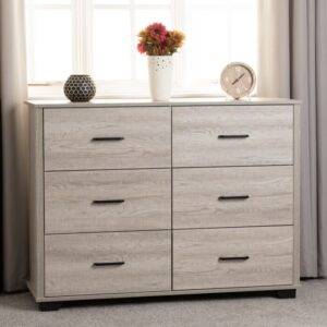 Oliver Bedroom Furniture 6 Drawer Dressing table