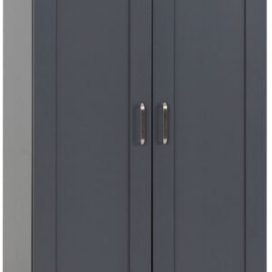 Portland grey 2 Door Wardrobe (30H)