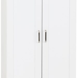 Portland white 2 Door Wardrobe (30D)