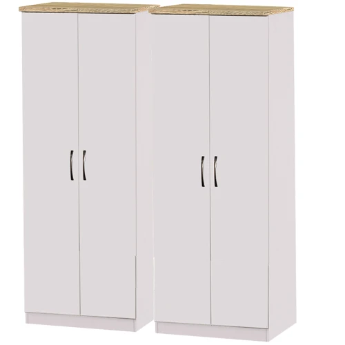 Siena 4 Door wardrobe grey ash (60HT)