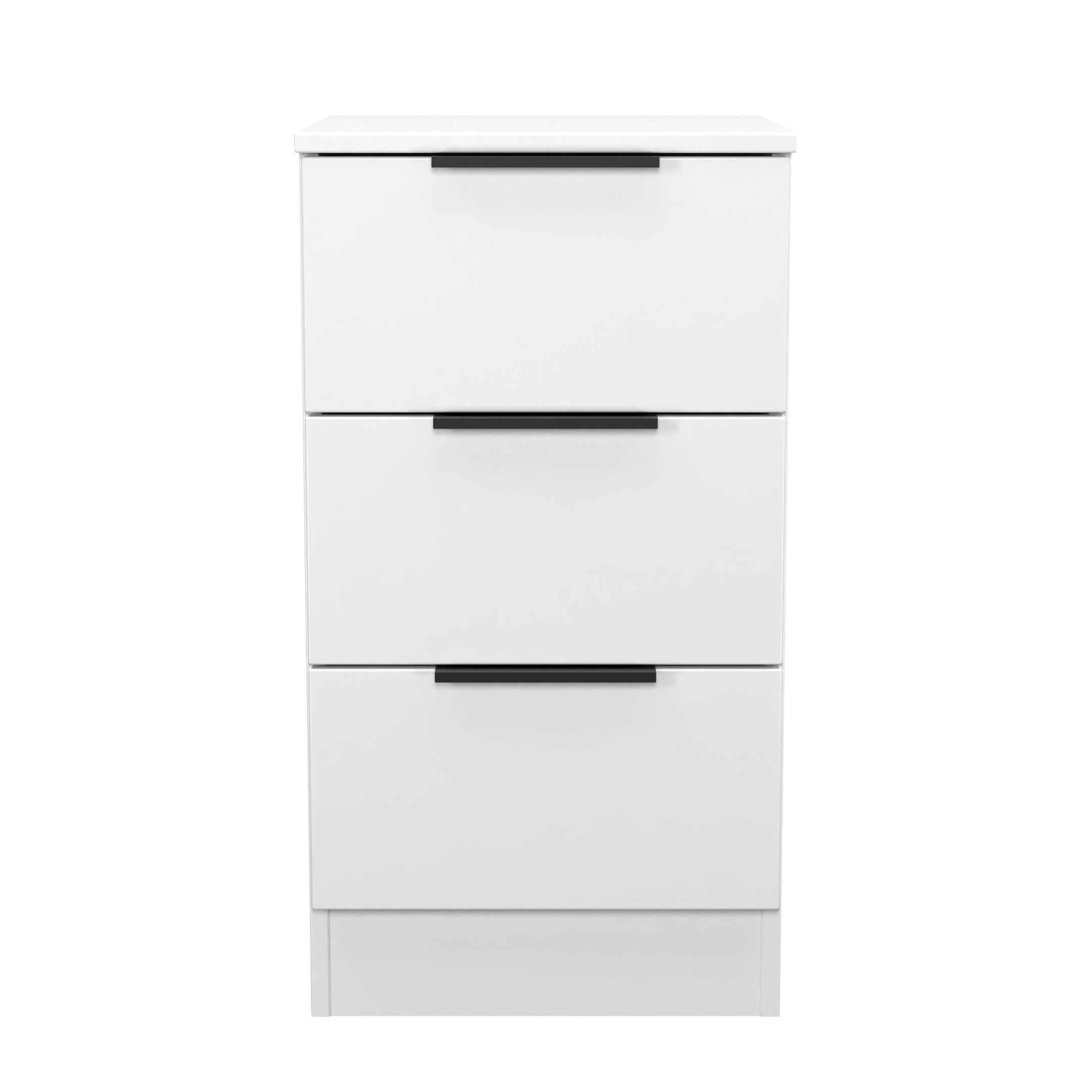 Erin 3 Drawer Dressing Table white (DTs) - Image 5
