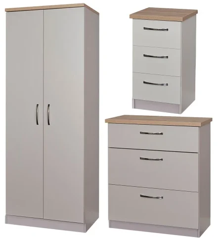 Siena 3 P.E.C set Grey Ash