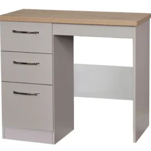 Siena 3 Drawer dressing table grey ash (DTs)