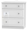 Libra 3 Drawer wide/deep chest High Gloss (33DD)